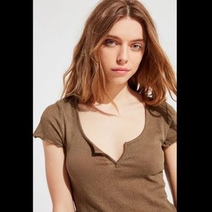 Out From Under Serena Notch Neck Tee